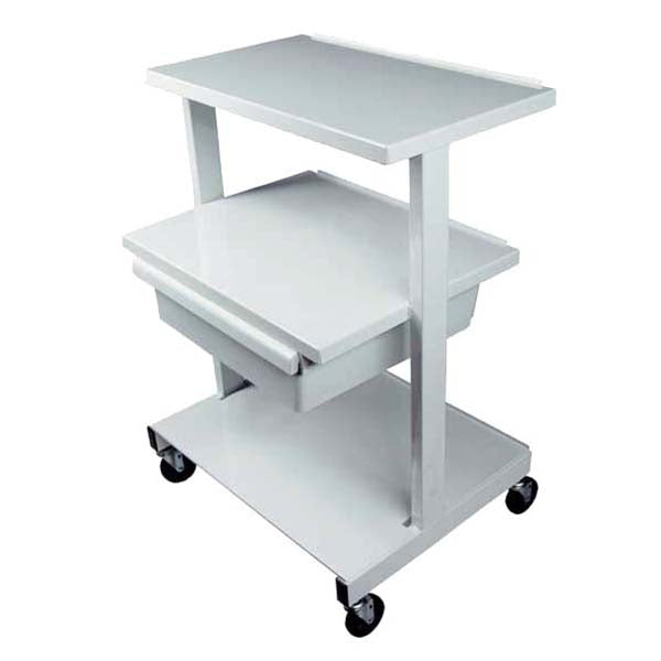 Metal Endoscopy Cart with Drawer