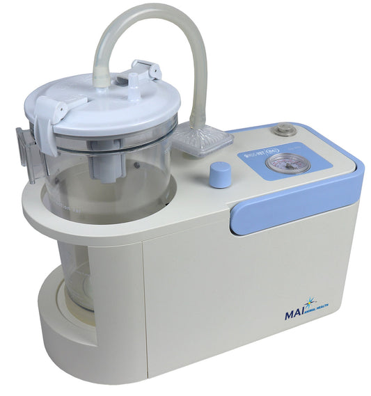 DV-350 Surgical Suction Unit with 1,500 ml Canister (AC/DC Unit with Rechargeable Battery)