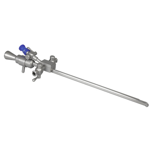 Operating Sheath with Operating Channel and Dual Stopcocks