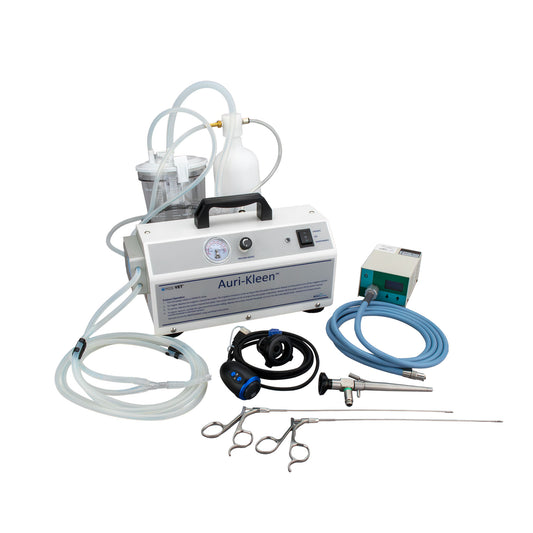Video Otoscope System with Auri-Kleen™ Irrigation / Aspiration Machine